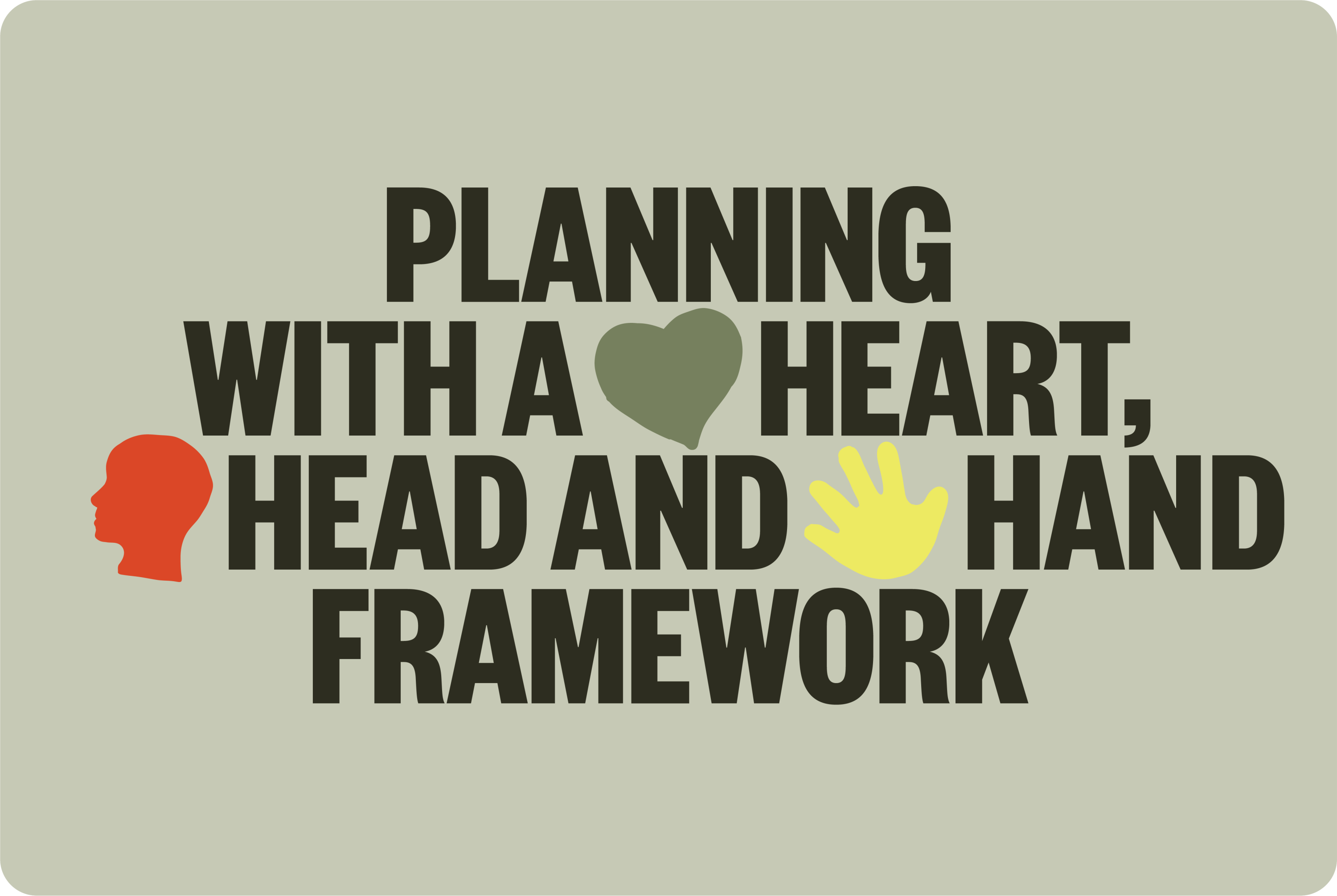 Hlp graphic tagline design