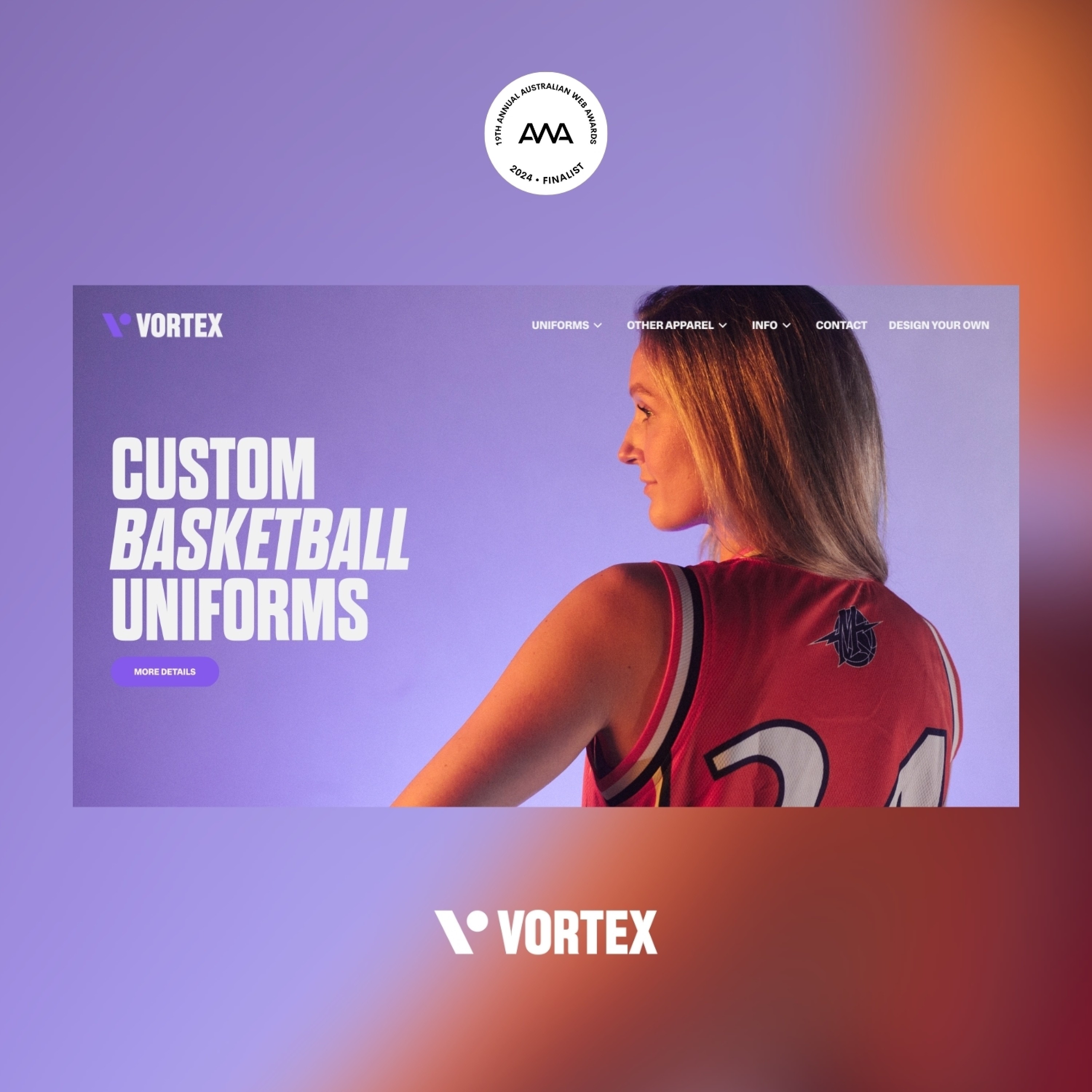 Web design agency melbourne award winning website vortex