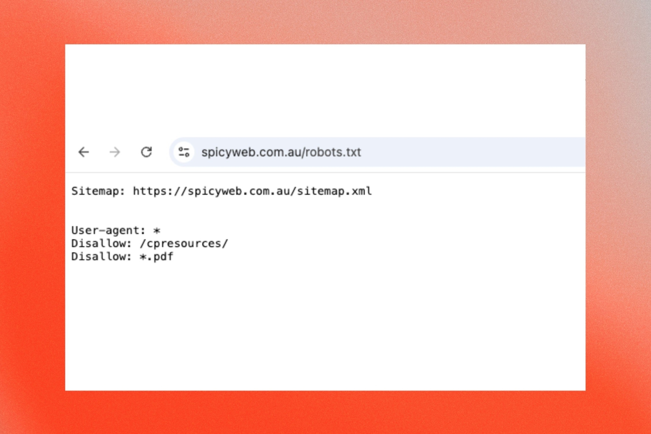 Technical seo checklist robotstxt